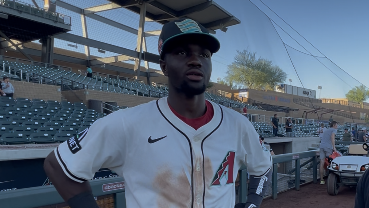 Jansel Luis Adjusting Approach in Arizona Fall League